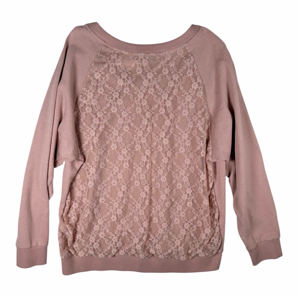 Forever 21 Blush Crew Neck Top